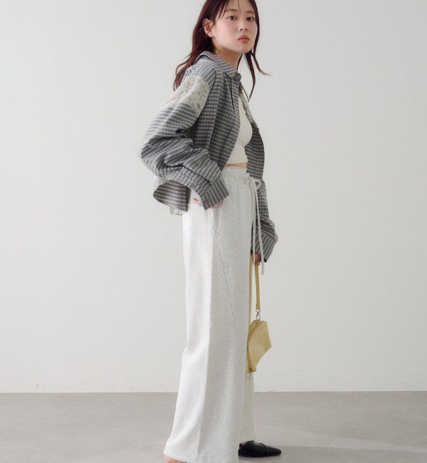  「パッチワークレースシャツ」|シャツ・ブラウス|