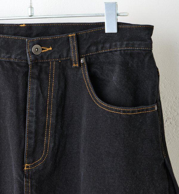  「【WHIMSIC/2サイズ展開/SETUP対応】サイドタックデニムパンツ」|デニム|