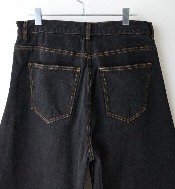  「【WHIMSIC/2サイズ展開/SETUP対応】サイドタックデニムパンツ」|デニム|