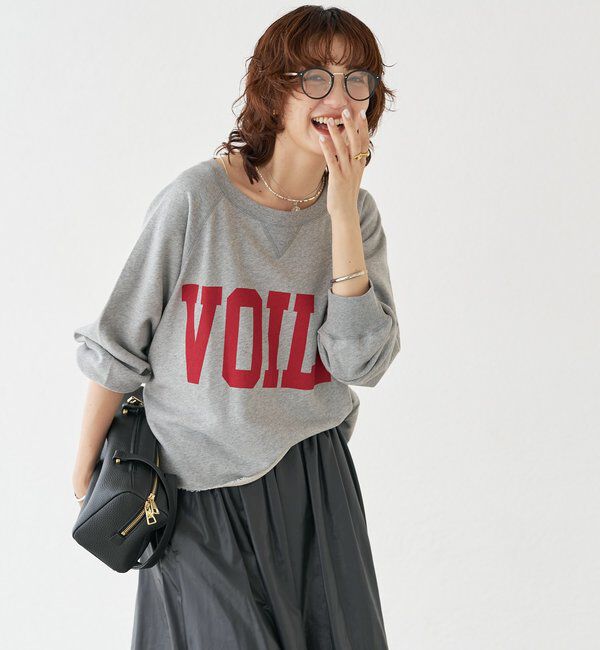  「【Yossshiiii企画】ワイドロゴカットオフスエット」|Tシャツ・カットソー|