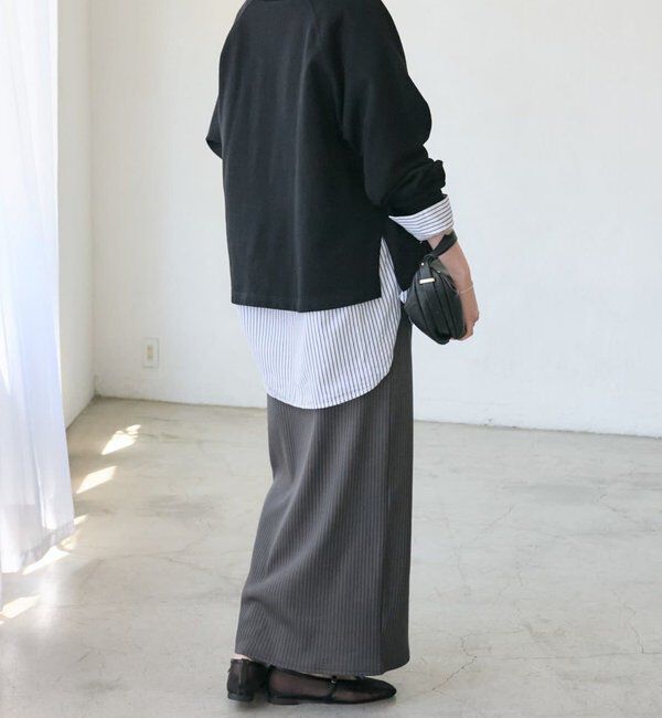  「【新色追加/抜け感◎】ハーフZIPスウェット」|Tシャツ・カットソー|