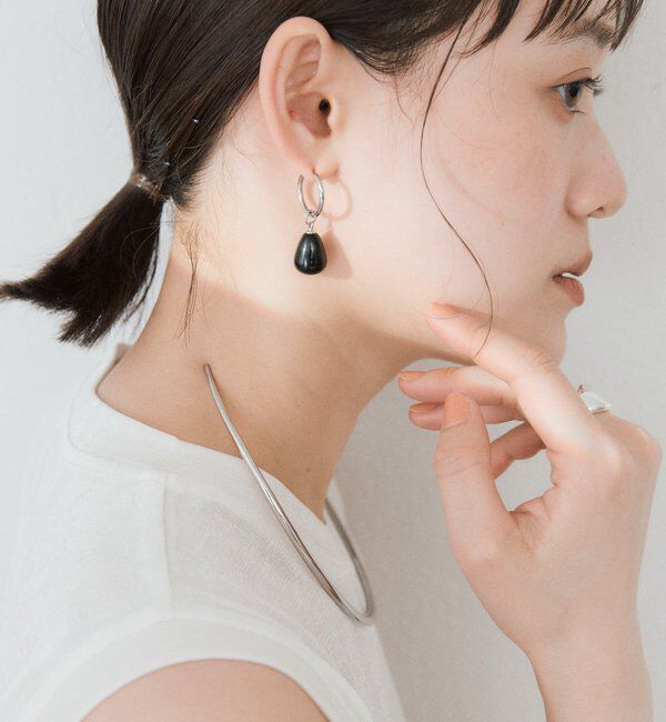  「予約【シーンを選ばず活躍】ブラックピアス」|ピアス|