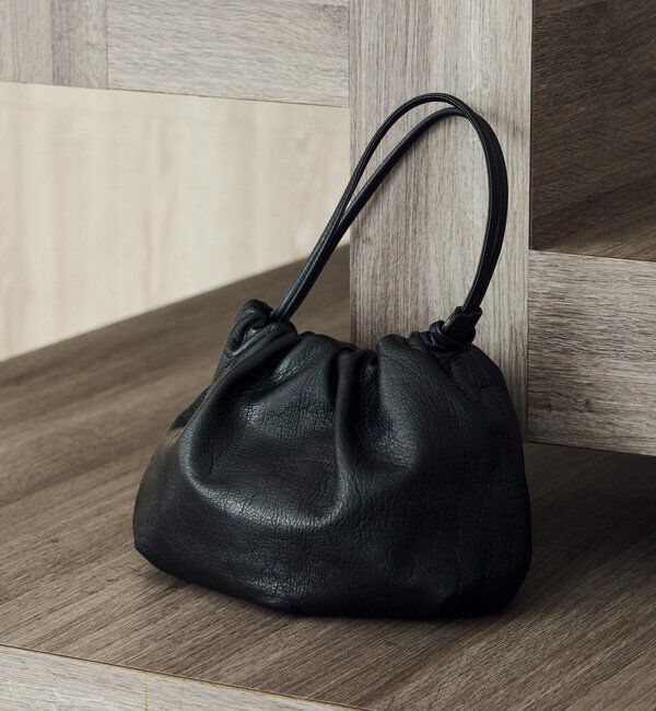  「レザー巾着4WAYショルダーバッグ」|ショルダー・メッセンジャー|