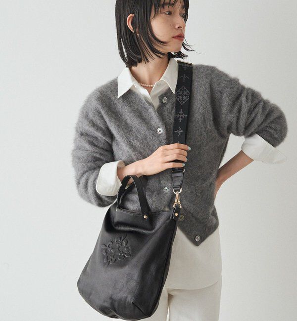  「スリム2WAYトートバッグ <エンボスモノグラム>」|トートバッグ|