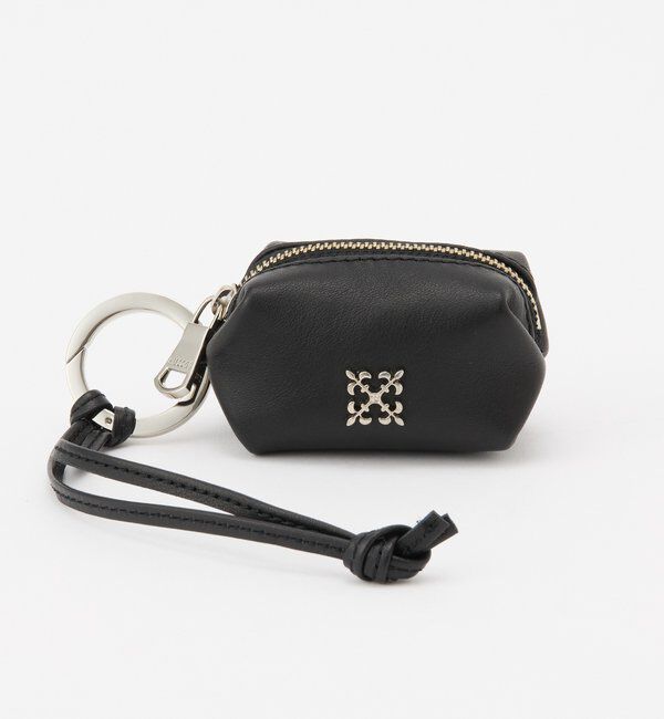  「カラビナ付き レザーミニポーチ型チャーム」|その他|