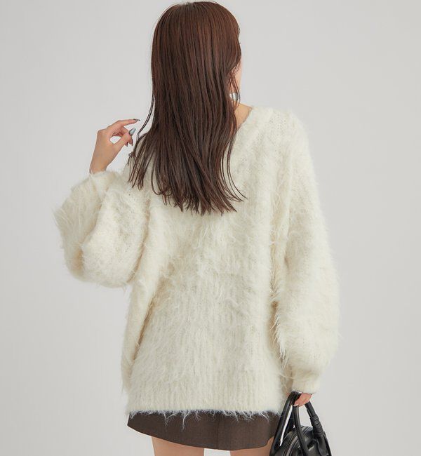  「ふわふわシャギーニット」|ニット・セーター|