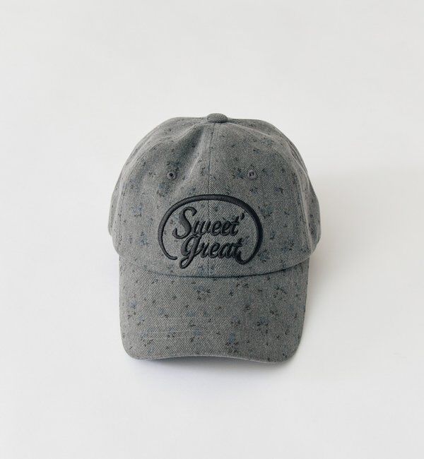  「フラワー刺繍キャップ」|ハット|