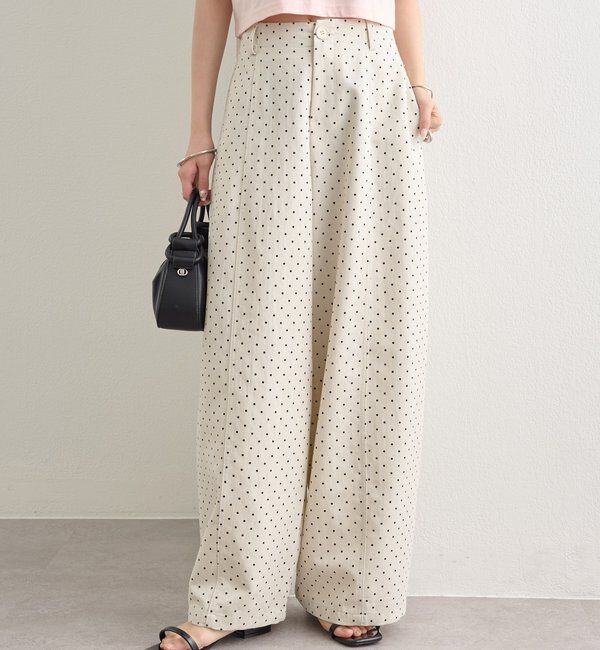  「ドットカーブパンツ」|チノ|