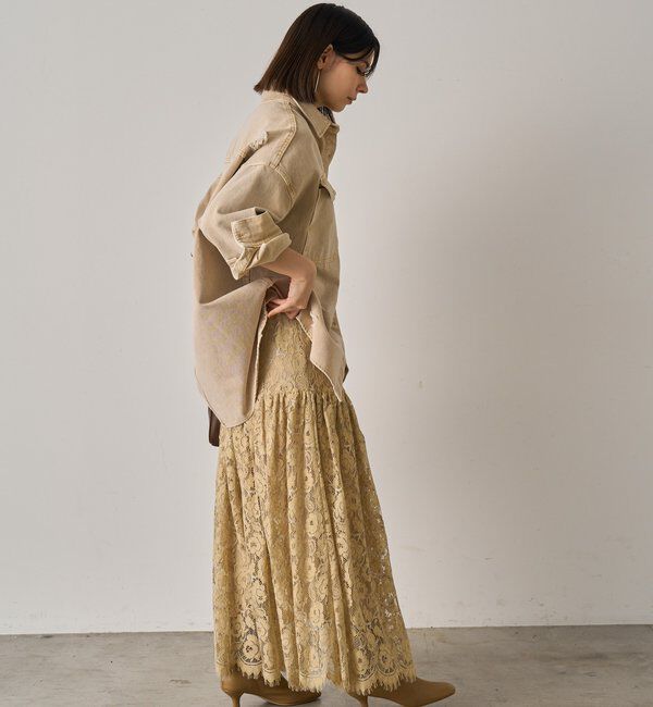  「ダメージデニムシャツ」|シャツ・ブラウス|