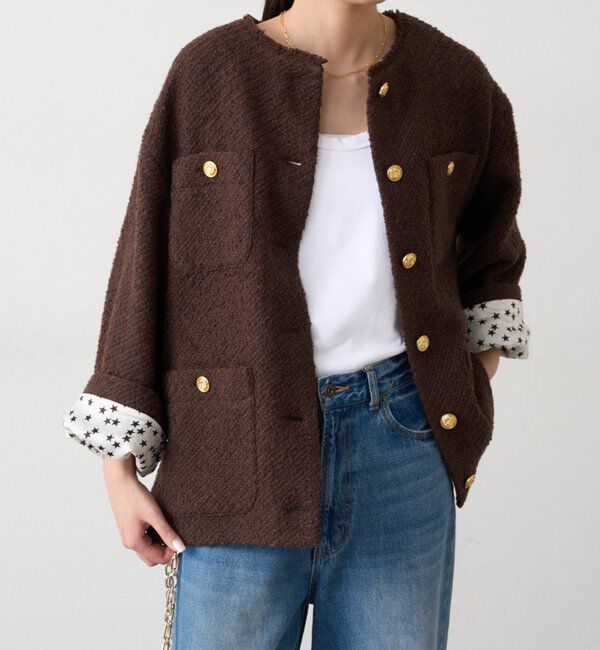  「【20周年限定】ツイードジャケット」|ベスト・ジレ|