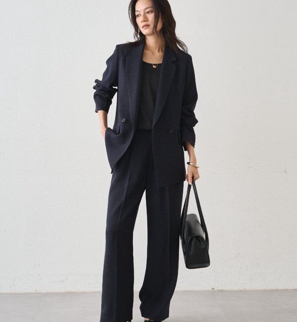  「【Atelier N5/アトリエヌメロサンク】ツイードWジャケット」|ベスト・ジレ|