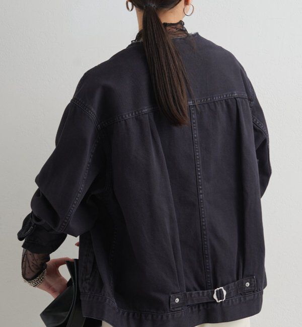  「【ainode/アイノデ】ノーカラーGジャン」|ベスト・ジレ|