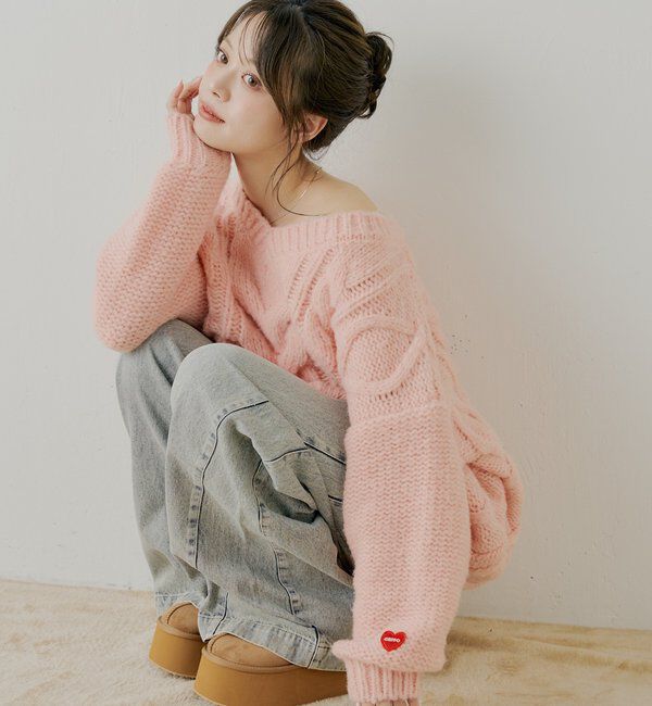  「2way厚底ムートンサボ」|その他|