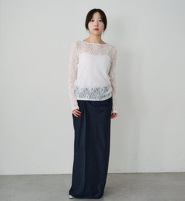  「レースプルオーバー」|Tシャツ・カットソー|