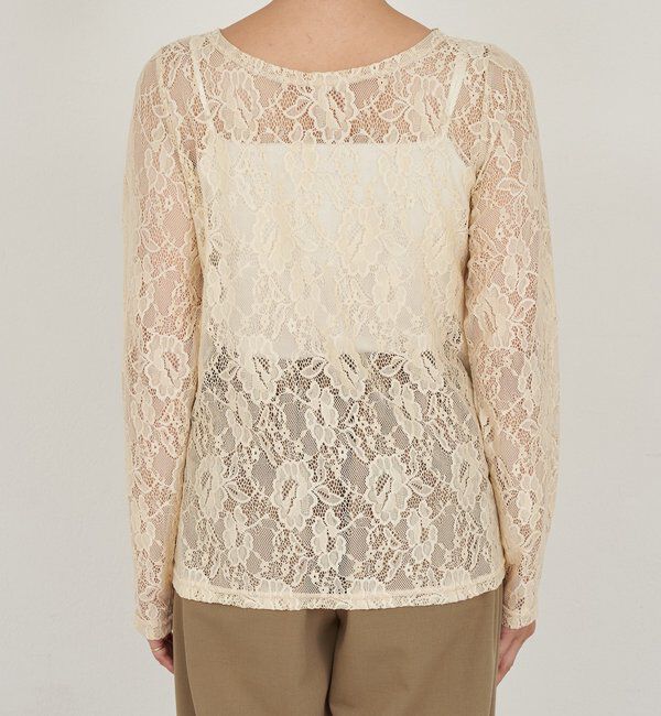  「レースプルオーバー」|Tシャツ・カットソー|