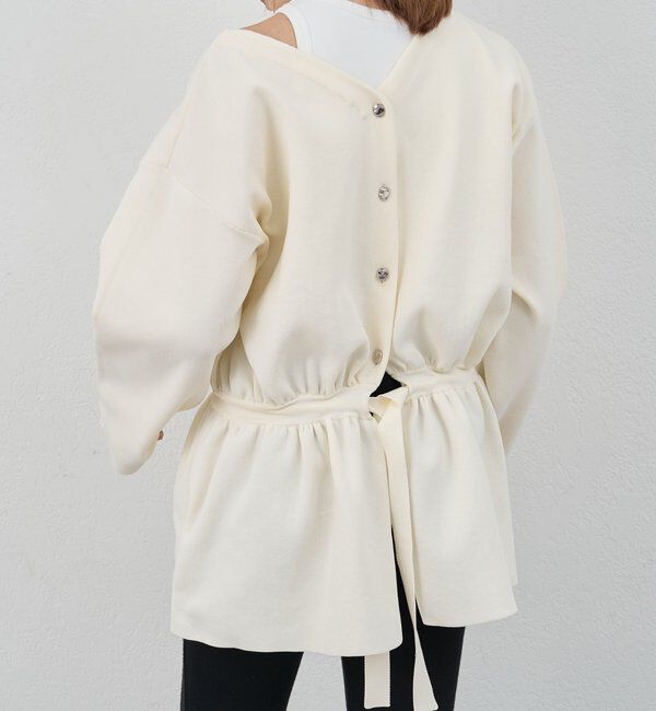  「3WAYペプラムカーディガン」|カーディガン|