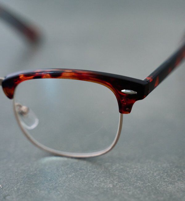  「ハーフリムメガネ」|サングラス|