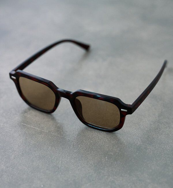  「スクエアフレームサングラウス」|サングラス|