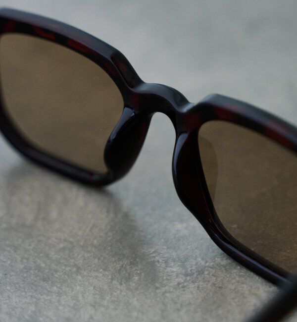  「スクエアフレームサングラウス」|サングラス|