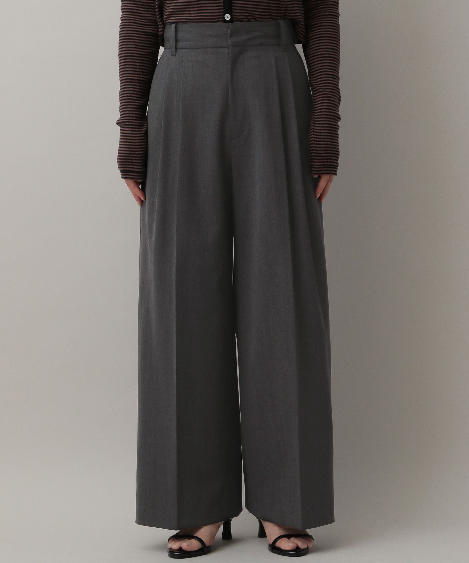 A part by 「【セットアップ対応】ハンサムストレートパンツ」|スラックス|