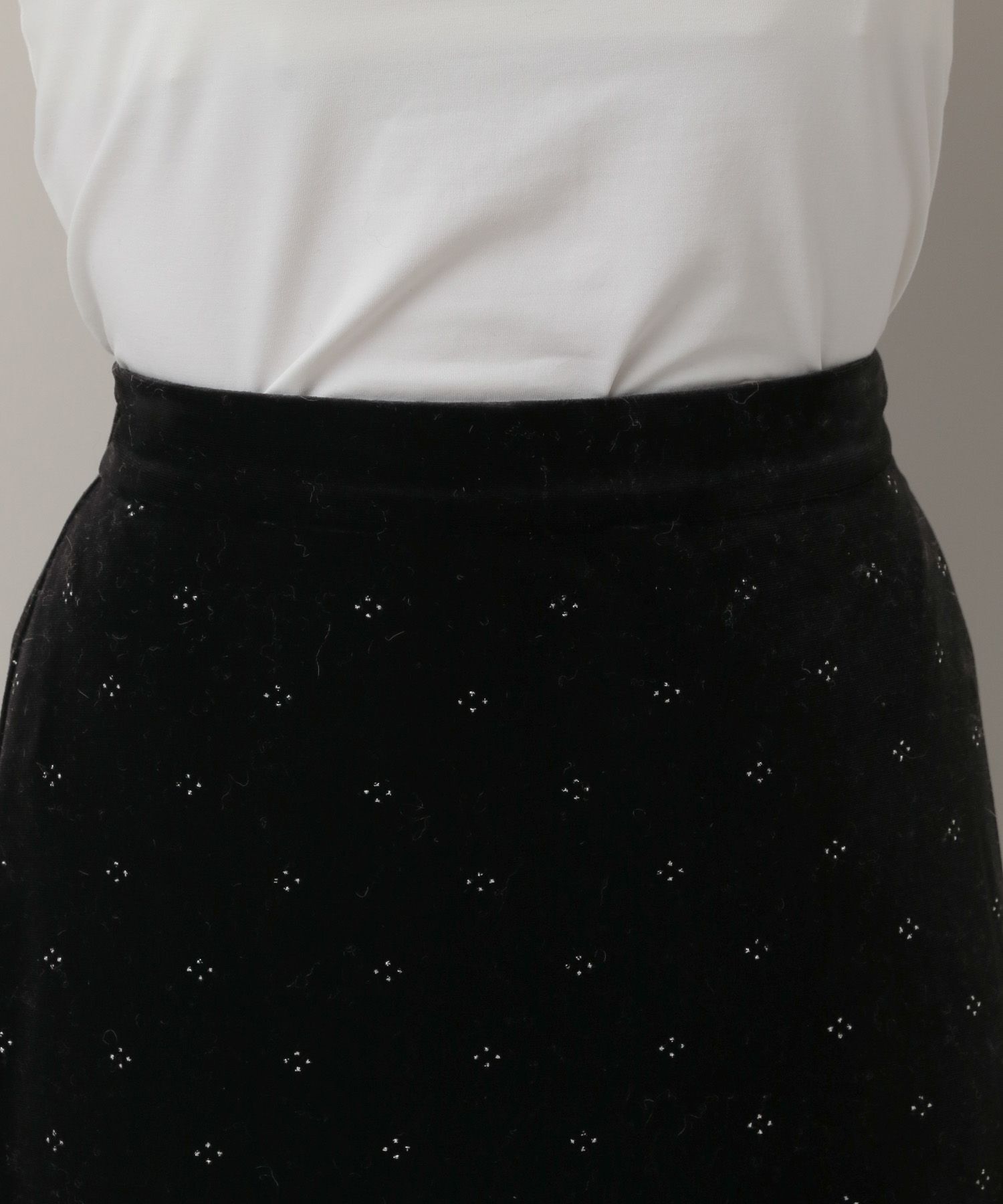 A part by 「キラキラベロアナロースカート」|スカート|