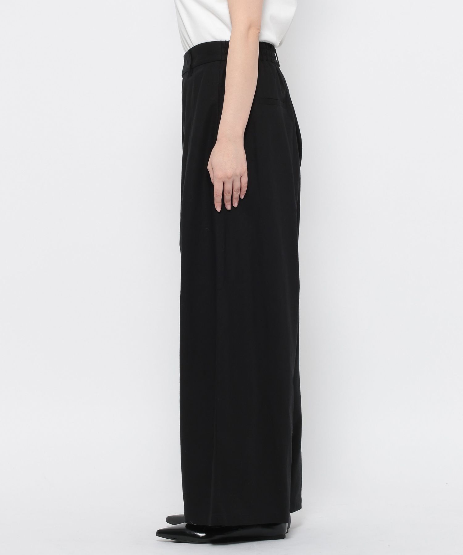 LOWRYS FARM「ソフリネンワイドパンツ」|その他|