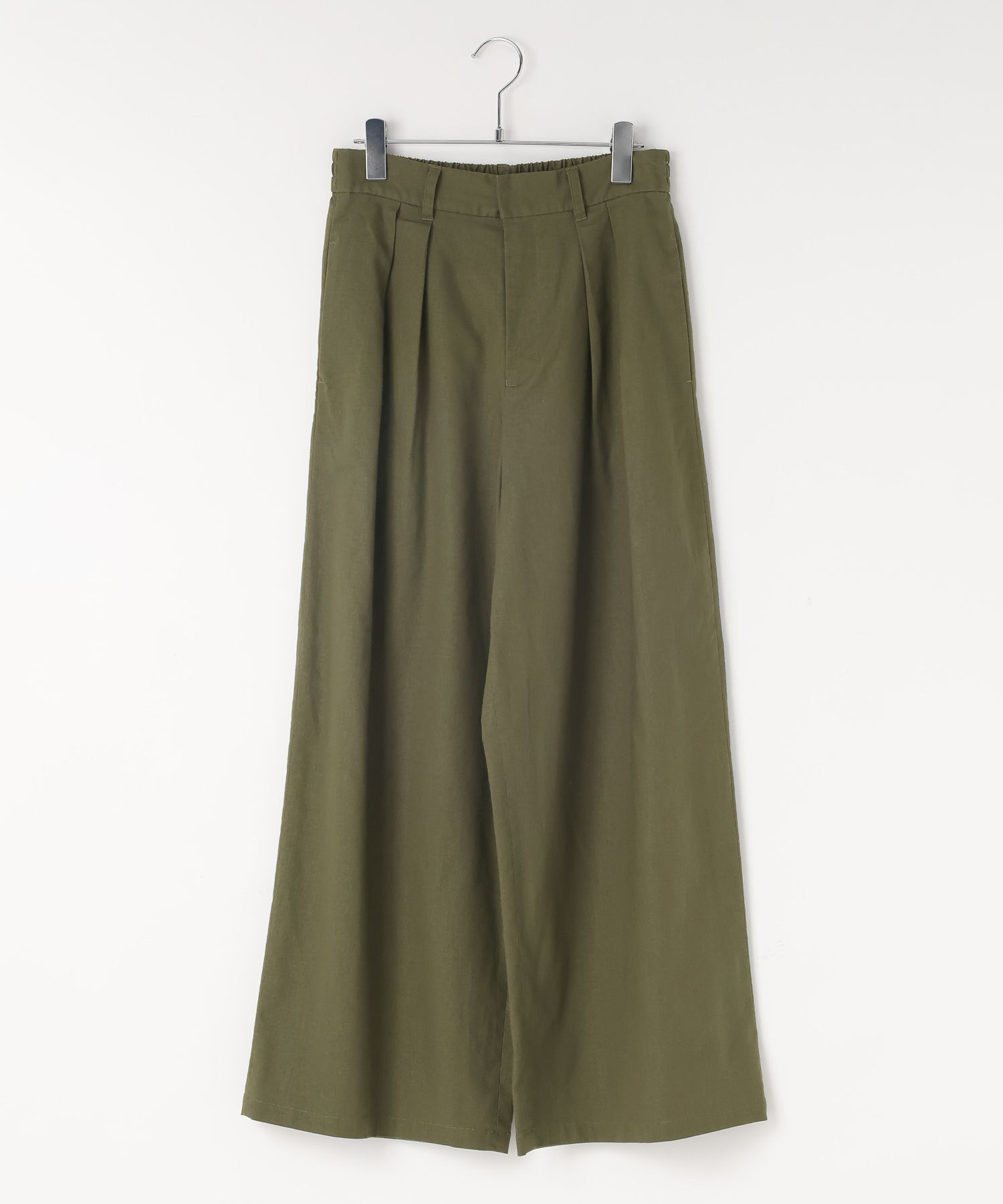 LOWRYS FARM「ソフリネンワイドパンツ」|その他|