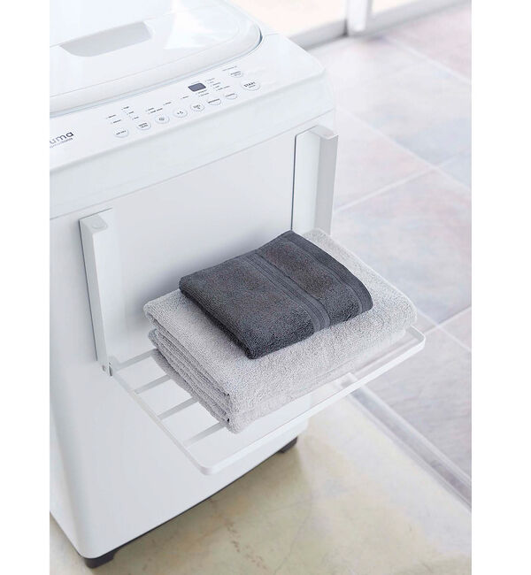 collex「【tower】 洗濯機横マグネット折畳み棚」|その他|