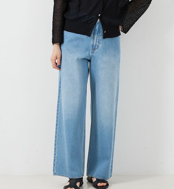 collex「定番人気！美シルエット　セミワイドデニム2」|デニム|