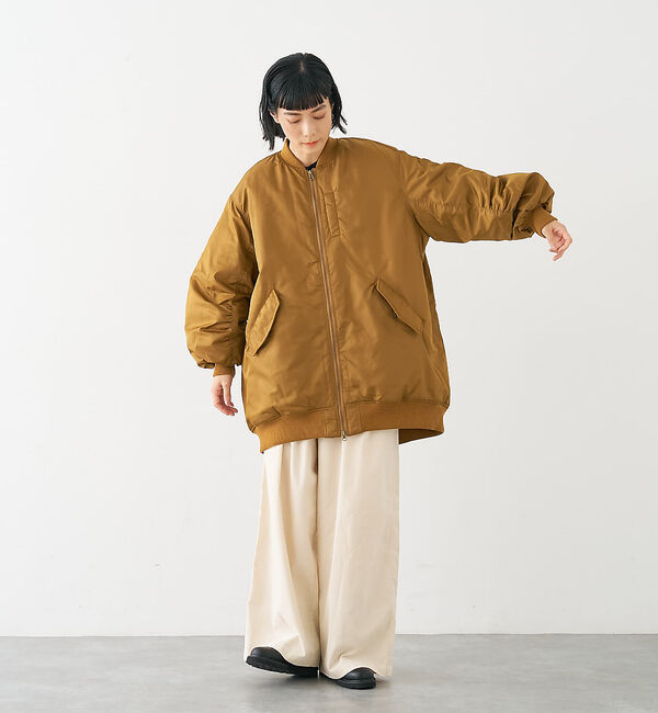 collex「ナイロンツイル中綿ブルゾン」|ブルゾン・スタジャン|