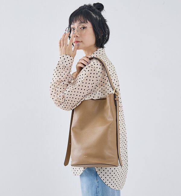 collex「【WEB限定】【Beau're/ヴュレ】Design Buckle Bucket」|ショルダー・メッセンジャー|