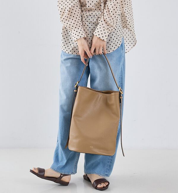 collex「【WEB限定】【Beau're/ヴュレ】Design Buckle Bucket」|ショルダー・メッセンジャー|