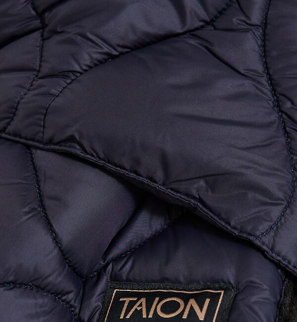 ABAHOUSE「【WEB限定】TAION/タイオン リバーシブル ダウンマフラー-ソフトシェルR」|マフラー|