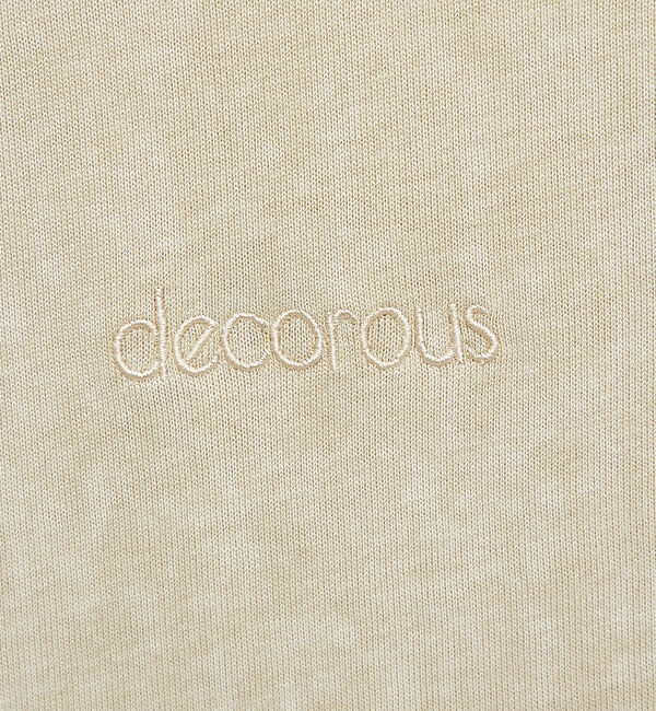 ABAHOUSE「【ヴィンテージ風】ピグメントプリント　刺繍Tシャツ」|Tシャツ・カットソー|