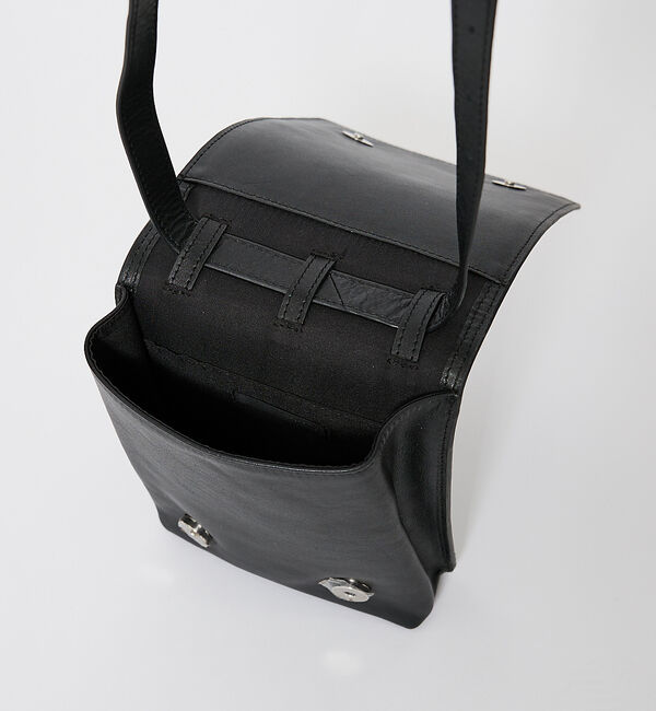 ABAHOUSE「【YArKA/ヤーカ】 real leather box flap should」|ショルダー・メッセンジャー|