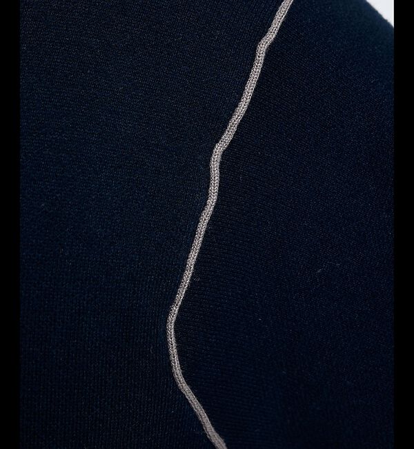 ABAHOUSE「【リバーシブルカラー】14Gコットン ニットスウェット / クルーネックプルオー」|ニット・セーター|