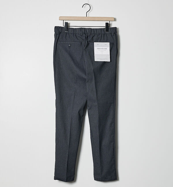 ABAHOUSE「【ハイパーストレッチ】ツイル柄 イージースラックス」|スラックス|