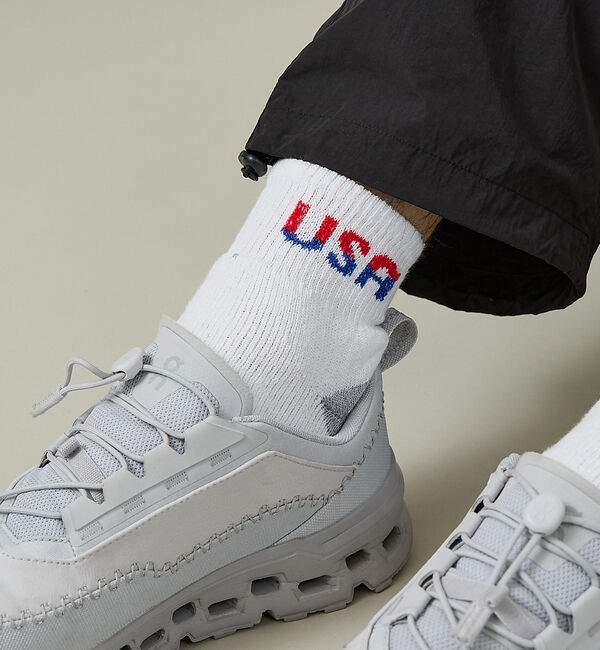ABAHOUSE「【RAILROAD SOCK /レイルロードソック】 TEAM USAクォーター」|ソックス|