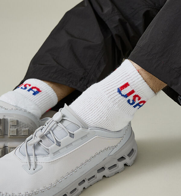 ABAHOUSE「【RAILROAD SOCK /レイルロードソック】 TEAM USAクォーター」|ソックス|