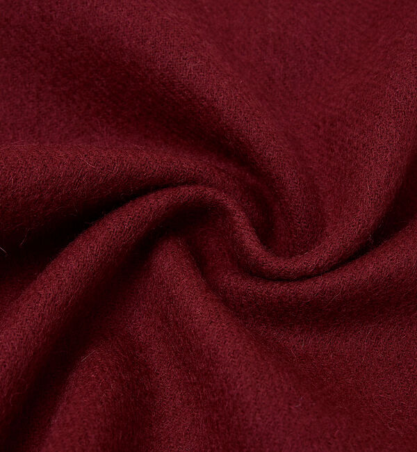 ABAHOUSE「ウール&times;カシミヤ フリンジ マフラー / ON・OFF兼用」|マフラー|