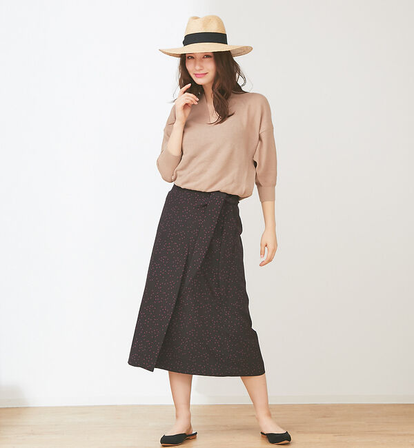 Rouge vif「ランダムドットスカート」|スカート|