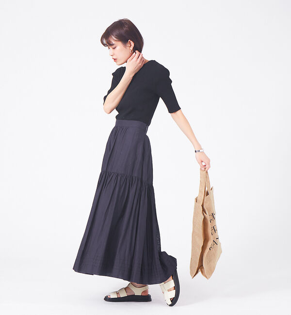 Rouge vif「コーマローンワッシャースカート」|スカート|