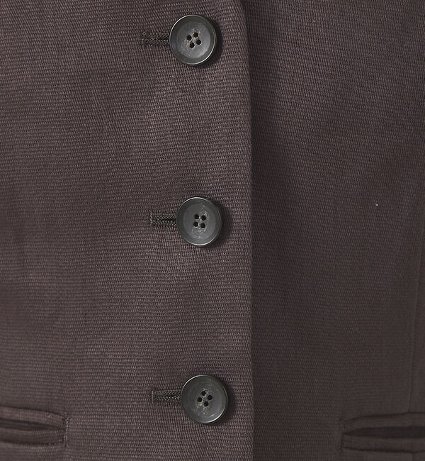 Rouge vif「【セットアップ対応】セットアップテーラードベスト」|ベスト・ジレ|