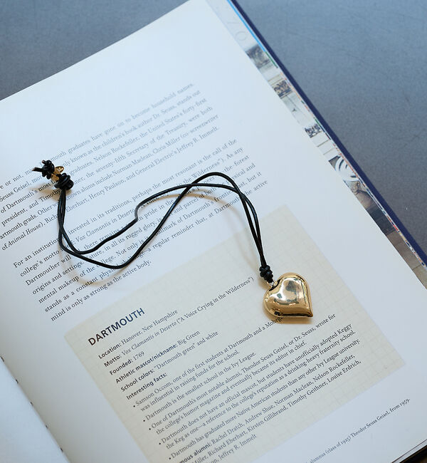 Rouge vif「【Ettika/エティカ】コードハートペンダント」|ネックレス|