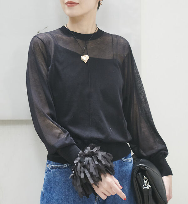 Rouge vif「【Ettika/エティカ】コードハートペンダント」|ネックレス|