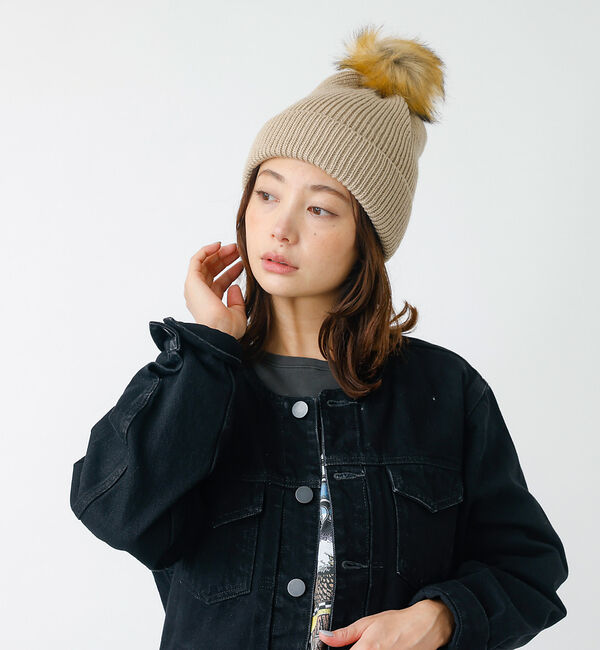 Rouge vif「【RUBEN】ボンボン付きニット帽 / ワッチキャップ / RUS-8237」|その他|