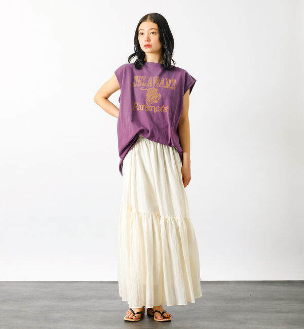 Rouge vif「【MICA&DEAL/マイカアンドディール】ギャザースカート【WEB限定】」|スカート|