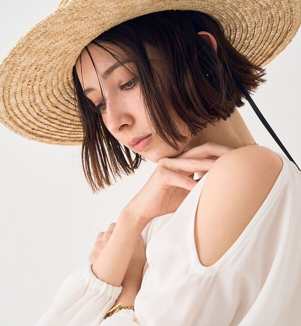 Rouge vif「【一部店舗限定】オープンショルダーブラウス」|シャツ・ブラウス|