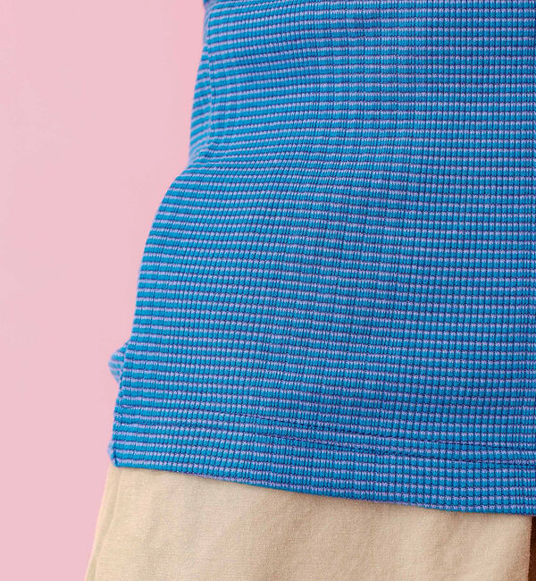 Rouge vif「【JOHNBULL/ジョンブル】クールタッチ ランダムテレコ タンクトップ /」|キャミソール|