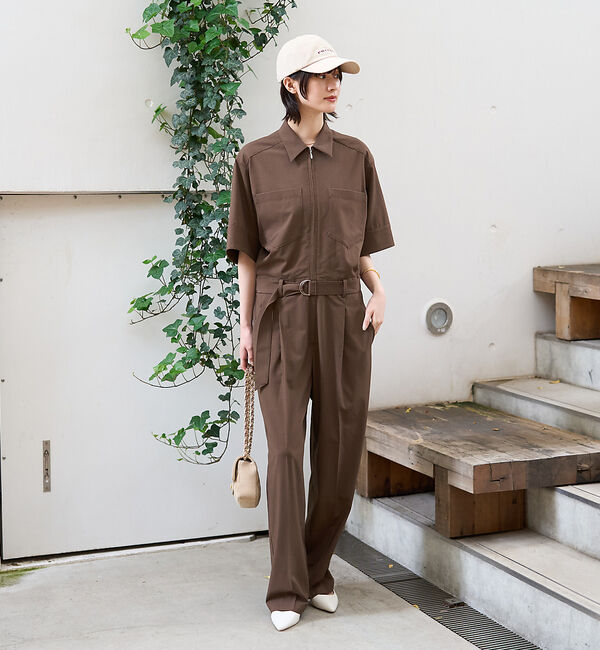 Rouge vif「半袖オールインワン」|オールインワン|